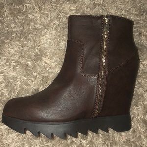 Brand New Brown Leather Boots